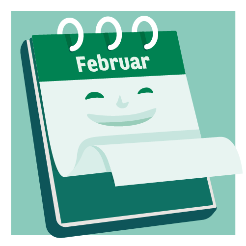 Februar Kalender