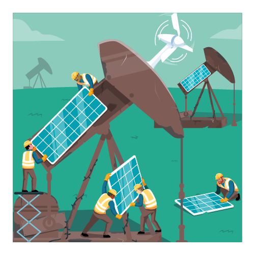 Der Aufschwung sauberer Energien